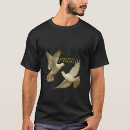 Freedom Dove Manar's T-Shirt - Symbol of Peace
