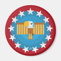 Freedom Eagle (Red) - Magnet
