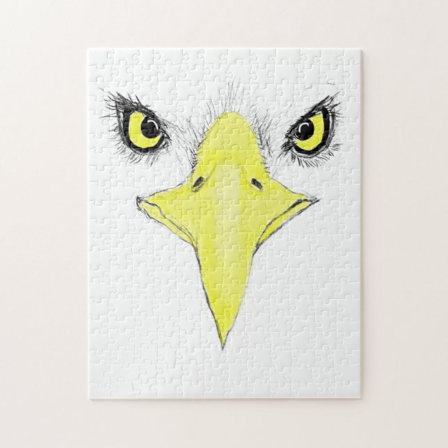 FREEDOM EGLE som tog upp delarna med er! Pussel (Vertikal)