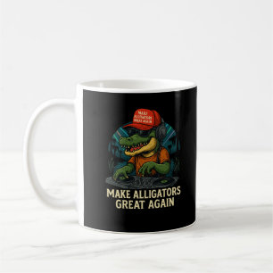 Freedom Fang DJ Gator – Sumpfest Meme Kaffemugg