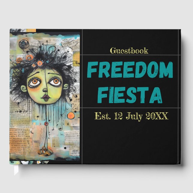 Freedom Fiesta Divorce Pension Gästböcker (Framsida)