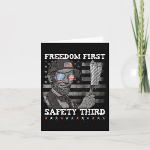 Freedom First Safety Tredje Fireworks 4:e juli Lin Kort