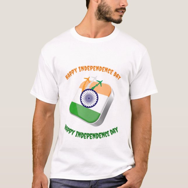 Freedom Flagga T-Shirt (Framsida)