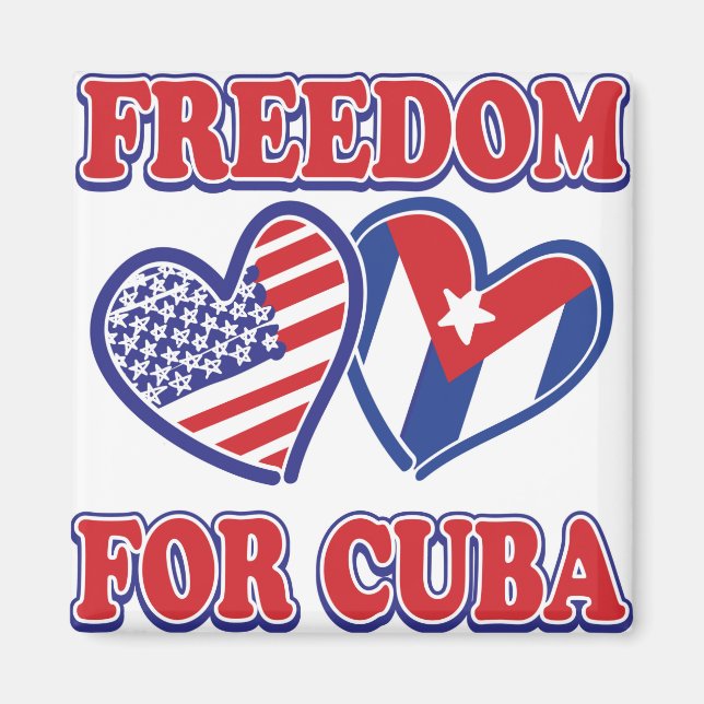 Freedom-for-KUBA Magnet (Framsidan)