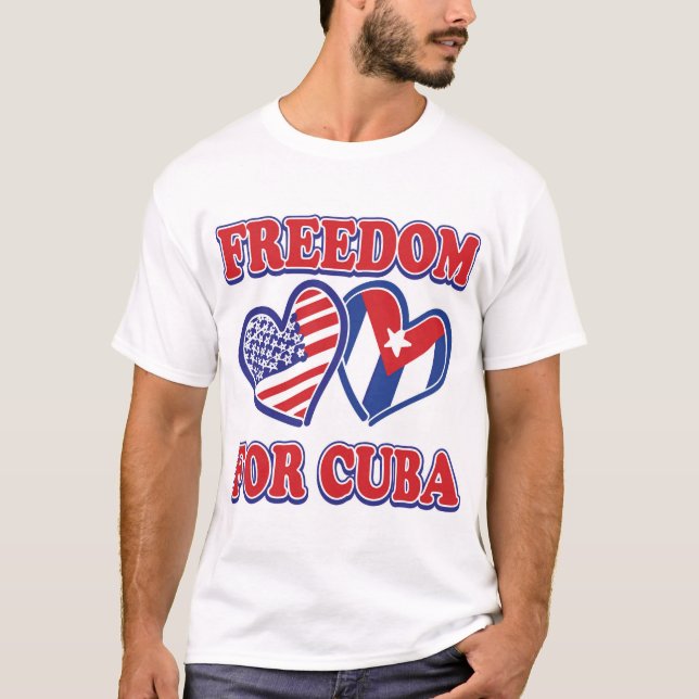 Freedom-for-KUBA T Shirt (Framsida)