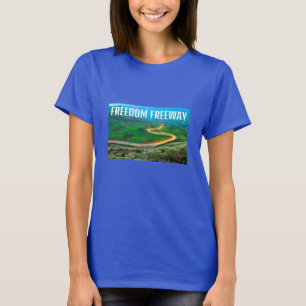 Freedom Freeway (mörk) T-Shirt
