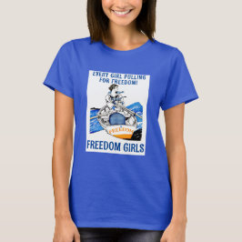 FREEDOM GIRLS (mörk) T-Shirt