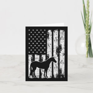Freedom Horse Patriotic Horse American Flagga Hors Kort