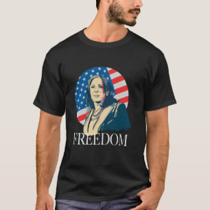 FREEDOM KAMALA HARRIS 2024 Ordförande 47:e omröstn T Shirt