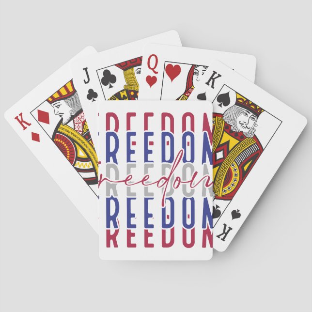 Freedom Kamala Harris Casinokort (Baksidan)
