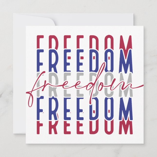 Freedom Kamala Harris Inbjudningar (Framsida)