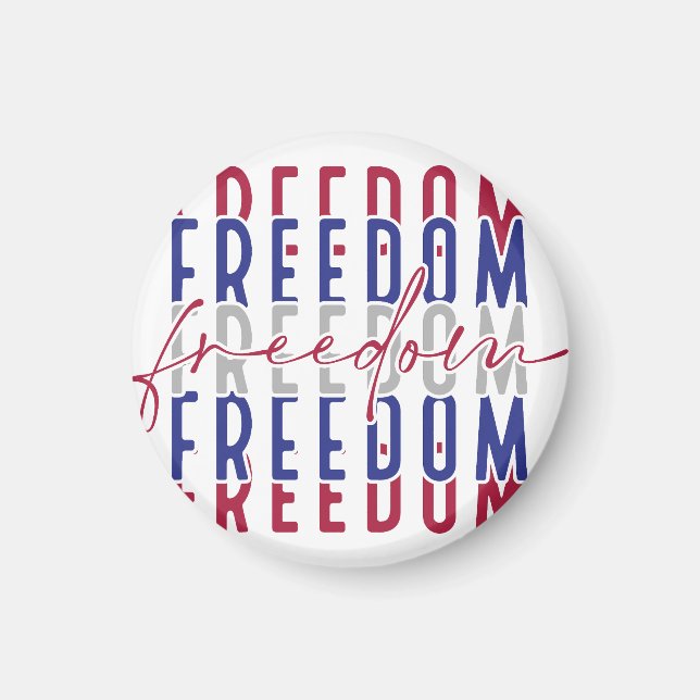 Freedom Kamala Harris Magnet (Framsidan)