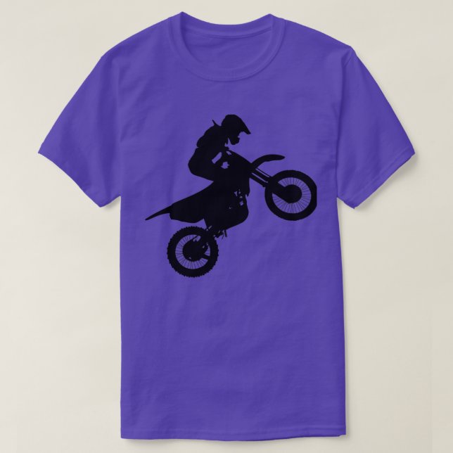 Freedom Motocross Dirt Bikers Riders Freestyle  T Shirt (Design framsida)