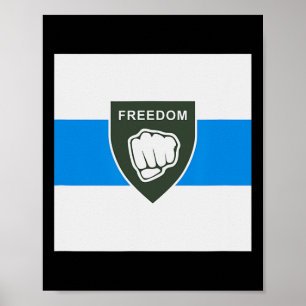 Freedom Of Russia Legion - Rysk Avhoppare För Slav Poster