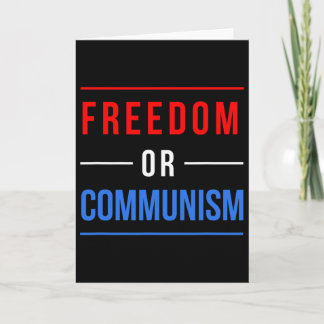 Freedom Or Communism Funny Election 2024 Trump Vs Kort