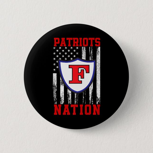 Freedom Patriots Logotyp Nation Hs Knapp (Framsida)