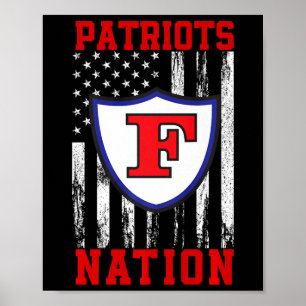 Freedom Patriots Logotyp Nation Hs Poster