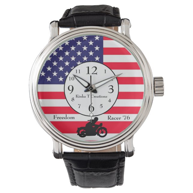 Freedom Racer '76 Watch Armbandsur (Framsida)