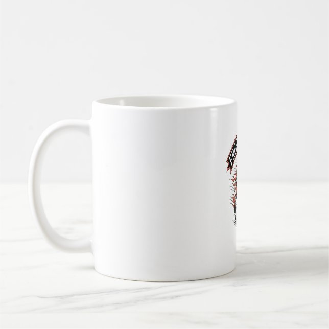 FreeDom Rider Biker Kaffemugg (Vänster)