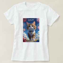 Freedom Ringar (och det gör även jag) - Patriotic T Shirt