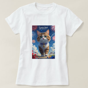 Freedom Ringar (och det gör även jag) - Patriotic T Shirt