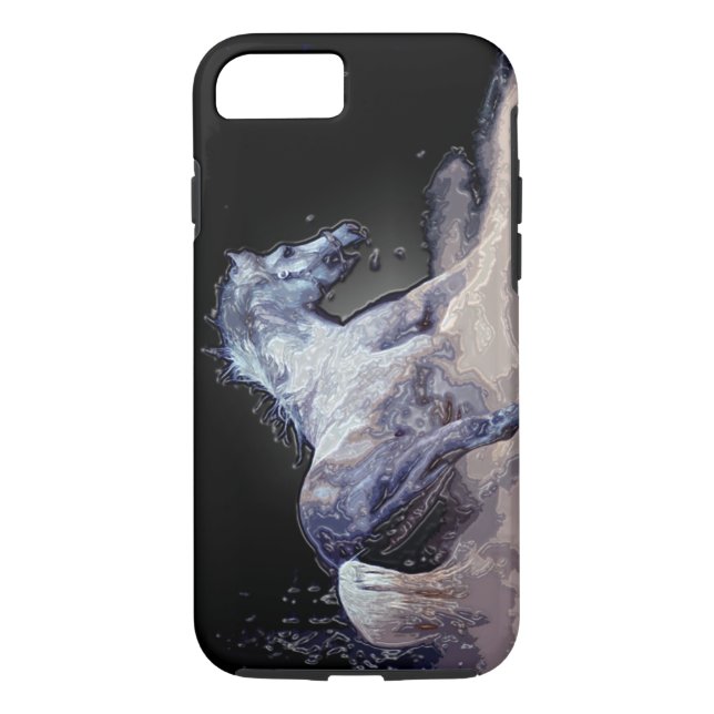 Freedom - Running Horse Tuff iPhone 7 Fodral Case-Mate iPhone Skal (Baksida)