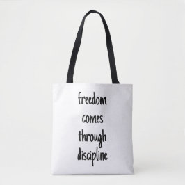 Freedom Shoulder Tote Bag Tygkasse
