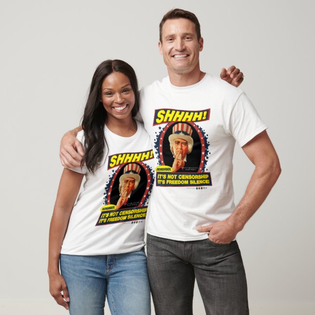 Freedom Silence Shirt T-shirt (Unisex)