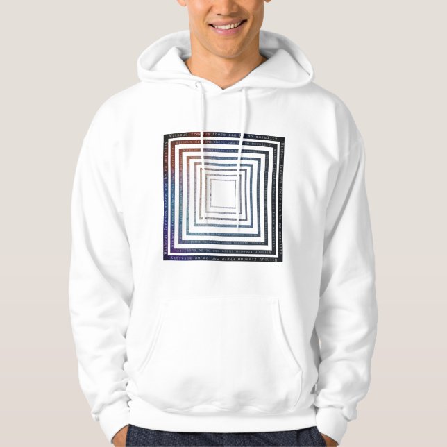 Freedom Slogan Hoodie (Framsida)