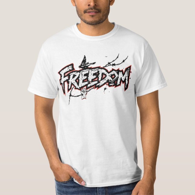 Freedom  t shirt (Framsida)