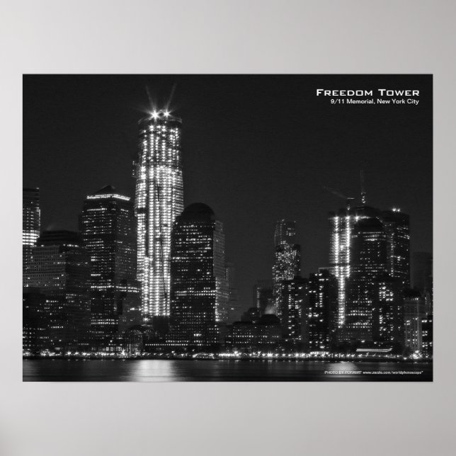 Freedom Torn 911 NYC Poster 24 x 18 (Framsidan)
