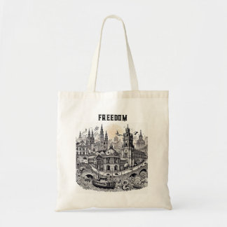 Freedom Tote Bag Tygkasse