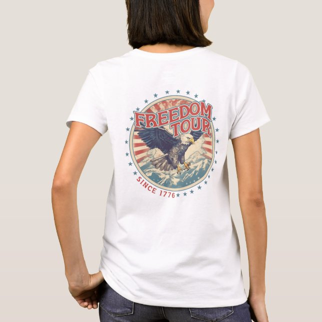 Freedom Tour Patriotic T-Shirt (Baksida)