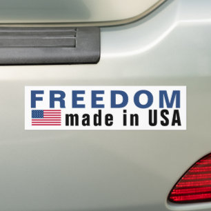 Freedom USA Bumper Sticker Bildekal