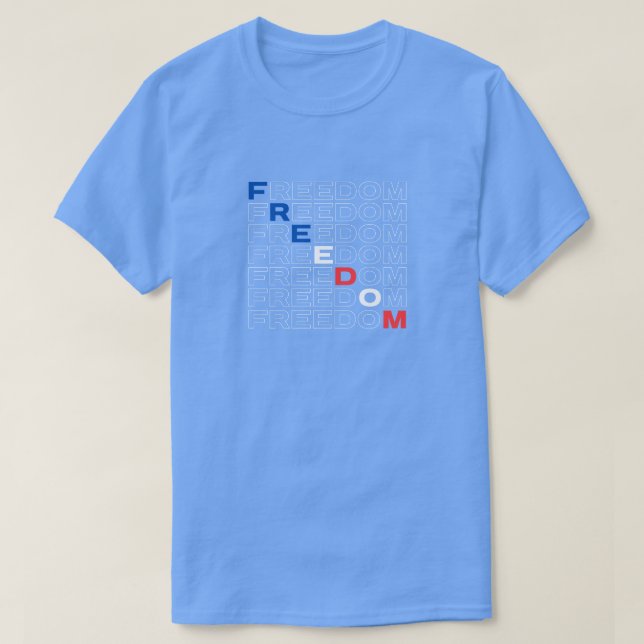 Freedom USA T Shirt (Design framsida)