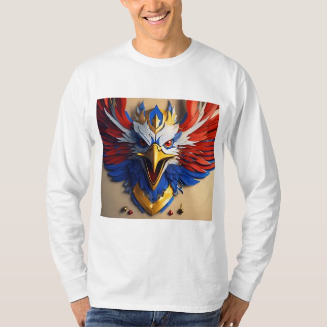 "Freedom Vingar: Eagle Edition" T Shirt (Framsida)