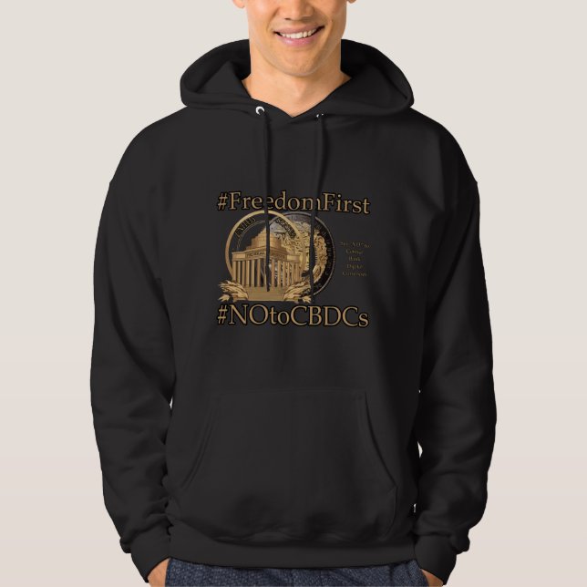 #FreedomFirst: Liberty Wallet- Embrace Freedom Hoodie (Framsida)