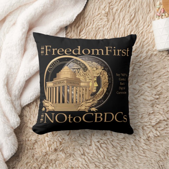 #FreedomFirst: Liberty Wallet- Embrace Freedom Kudde (Filt)