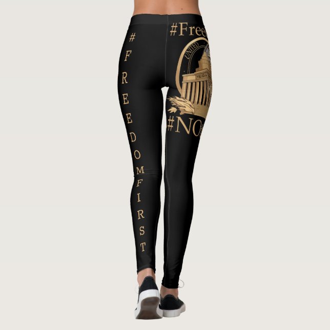 #FreedomFirst: Liberty Wallet- Embrace Freedom Leggings (Baksida)