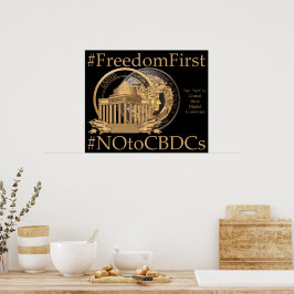 #FreedomFirst: Liberty Wallet- Embrace Freedom Poster