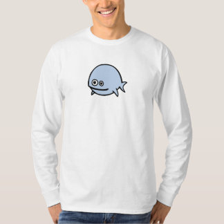 FreeDos fisk - blått T-shirt