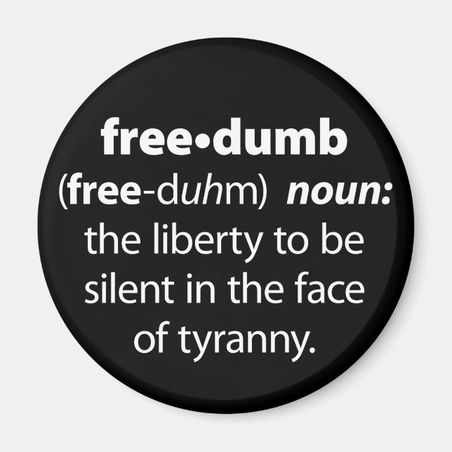 Freedum Magnet (Framsidan)