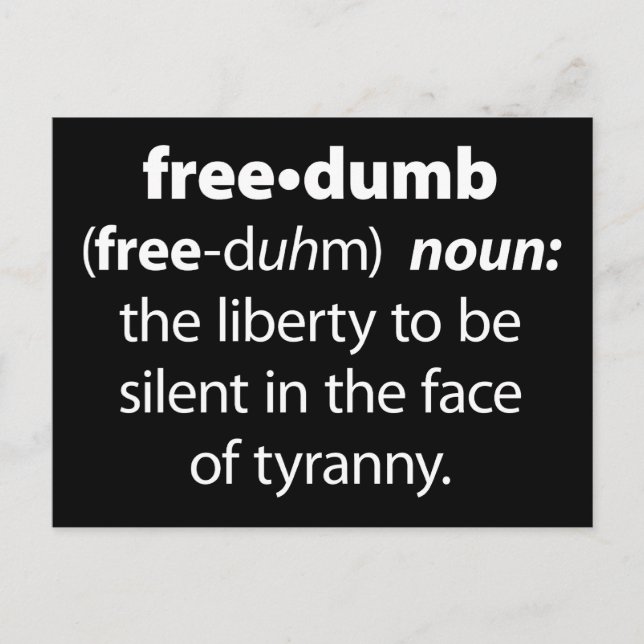 Freedum Vykort (Framsida)