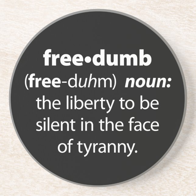 Freedumb Underlägg (Framsidan)