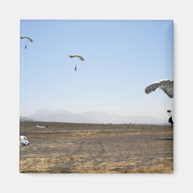 Freefall fallskärm jumper magnet (Framsidan)