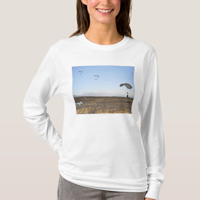 Freefall fallskärm jumper tee shirt (Framsida)