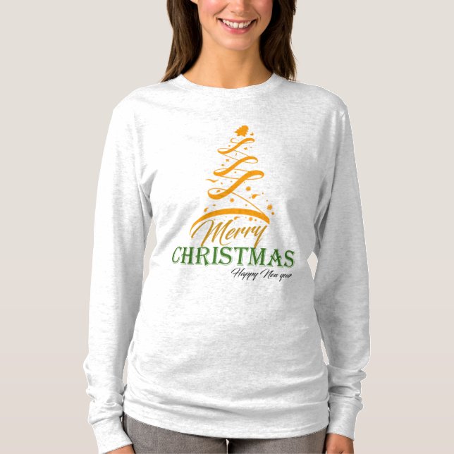 Freefit Basic Långärmad T-Shirt 👕 | Klassisk Uni (Framsida)