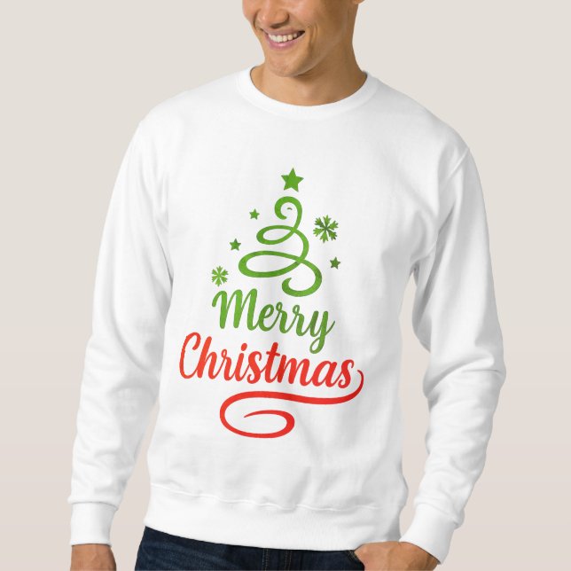 Freefit Merry Christmas Sweatshirt | Mysig unisex  (Framsida)