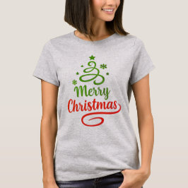 Freefit Merry Christmas Tee | Women’s Holiday Cot 