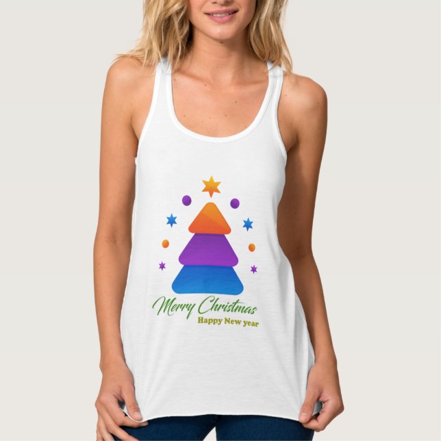 Freefit Women’s Bella+Canvas Flowy Racerback Tank  Linne Med Racerback (Framsida)